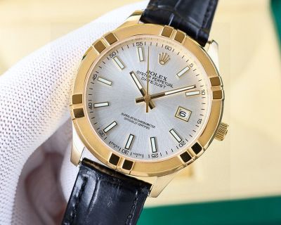 Rolex Datejust 9015 Movement 40mm 316L Steel Waterproof 100m White/Black Face Men Watch